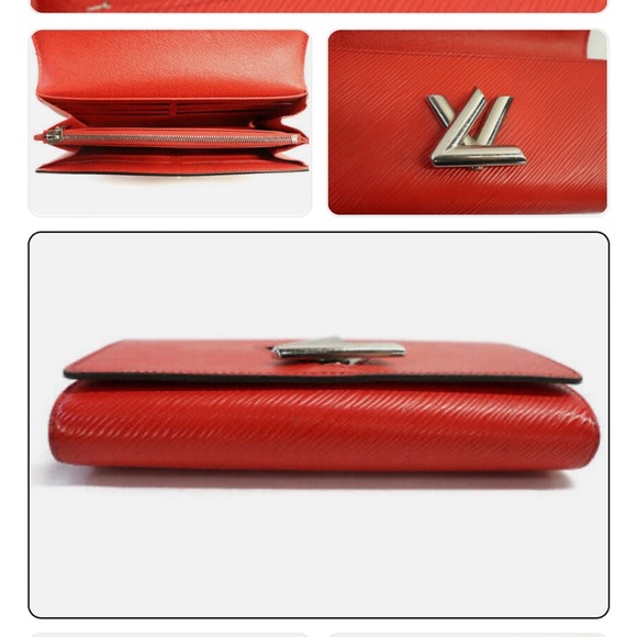 Louis Vuitton Red Epi Long Wallet - Picture 2 of 3
